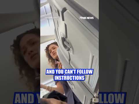 WATCH: Tensions soared on an American Airlines flight #news #usa #shorts #viral #new #Us #travel