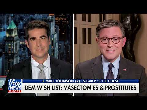 Speaker Johnson Joins Jesse Watters Primetime on Fox News