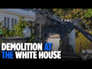 WATCH: White House Begins Demolishing Part Of East Wing For Trump Ballroom | TRENDING