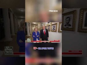 EXCLUSIVE: Trump shows off the Presidential Walk of Fame at the White House #shorts #foxnews #us
