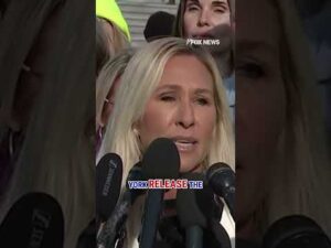 WATCH: MTG sounds off on Trump, demands FULL Epstein file release #shorts #Epstein #us #news