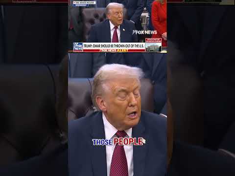 Ilhan Omar should be THROWN OUT of US, Trump says #foxnews #news #us #fox 4 Ilhan Omar should be THROWN OUT of US, Trump says #foxnews #news #us #fox