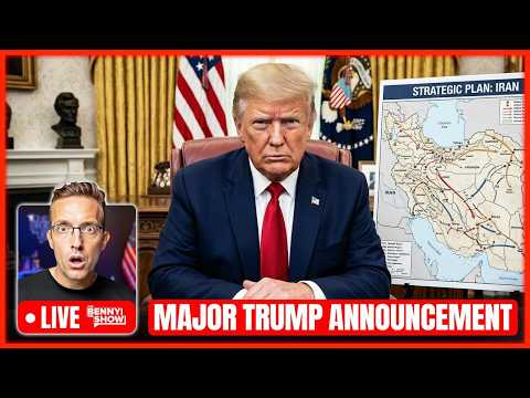 🚨Trump LIVE Right Now Making Emergency Address to the Nation on Iran