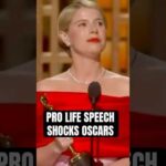 Trad-Wife Speech Shocks Oscars…