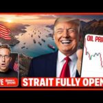 🚨VICTORY: Iran Announces Strait of Hormuz OPEN | Oil CRASHES, Market Soars, Trump: 'Peace is Here…'