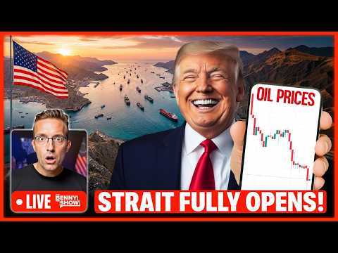 🚨VICTORY: Iran Announces Strait of Hormuz OPEN | Oil CRASHES, Market Soars, Trump: 'Peace is Here…'