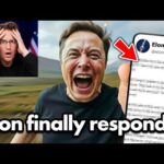Elon Musk Responds to Being Named on Epstein List | Goes Ballistic Mode…