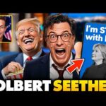 Colbert Has Total Mental Breakdown On LIVE TV as Show Officially ENDS | Cries Over Hillary Loss…