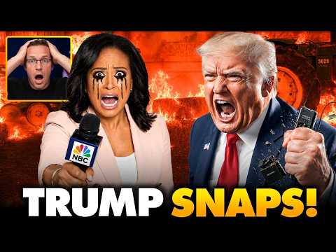 Trump BEAST MODE! Smashes Mic LIVE On NBC, STORMS Off Set After TORCHING Reporter 🔥