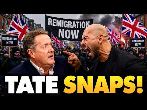 Andrew Tate SNAPS On Piers Morgan LIVE On-Air Over Migrant Invasion of U.K. ‘British Men, STAND-UP!’