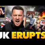 Belfast is BURNING! U.K. Set Ablaze As English Patriots REVOLT After Somali Beheads English Man 🔥🇬🇧