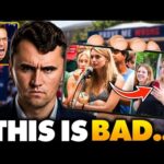 CHARLIE CURSE: Lib Chick Who Flashed Charlie Kirk Reappears Totally Unrecognizable, Internet SHOCKED