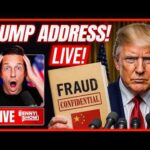 🚨 Trump EXPOSING Election Fraud LIVE Now In Address to The Nation From White House | BOMBSHELL