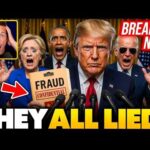 🚨Trump Just Broke Every Rule, EXPOSED Massive Election THEFT: Fake Votes, Rigged Machines, Blackmail