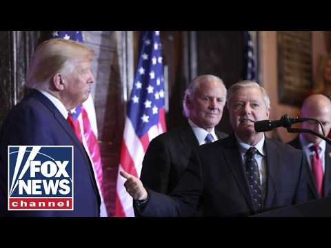 Trump REVEALS what Lindsey Graham told him before his death