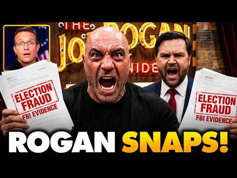 🚨Joe Rogan Finally SNAPS on JD Vance, Declares US Election ‘Are STOLEN!’ | ‘The Fraud is REAL!'