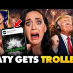 Katy Perry Throws Unhinged Public MELTDOWN As Trump Uses Her Music To BOMB Iran — Then INSTANT KARMA