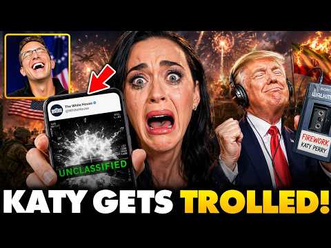 Katy Perry Throws Unhinged Public MELTDOWN As Trump Uses Her Music To BOMB Iran — Then INSTANT KARMA