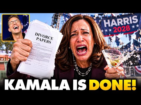 Kamala Harris QUITS 2028 Presidential Race…Is Getting Divorced!? As Her New Mansion is BROKEN Into