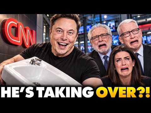 🚨Elon Musk Just Announced As New Owner Of CNN?! Yep. Lib Reporters RAGE QUIT as Trump Donors PURGE…