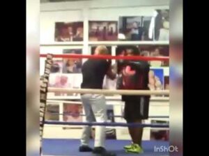 Mike Tyson Hits The Mitts With David Nino Rodriguez..Calls Jake Paul A P*SSY!