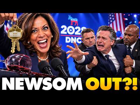 🚨Gavin Newsom DROPS OUT of 2028 Presidential Race in PANIC Move… If Kamala Runs Again ‘I'M OUT!'