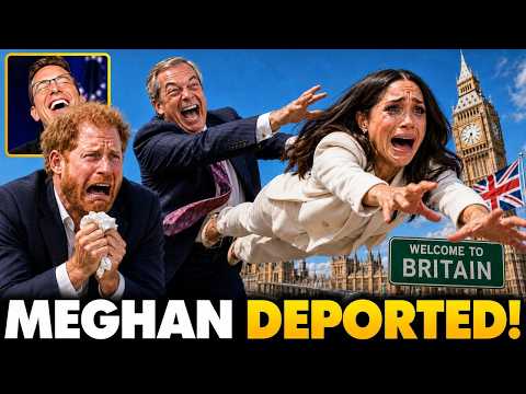 Nigel Farage Ready to DEPORT Meghan Markle Back To USA as UK Prime Minister… ‘We’re Sick of Her’🤣