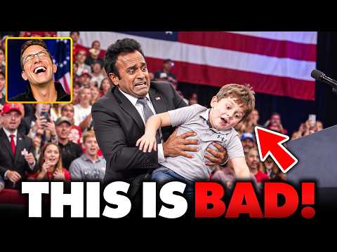 Vivek Just Did The Worst Thing A Candidate Can Do Onstage In Front of a Packed Stadium…😬