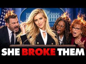 Jimmy Kimmel and ‘The View’ Throw Hysterical On-Camera MELTDOWNS Over Trump’s New Press Secretary…🤣