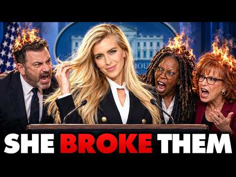 Jimmy Kimmel and ‘The View’ Throw Hysterical On-Camera MELTDOWNS Over Trump’s New Press Secretary…🤣
