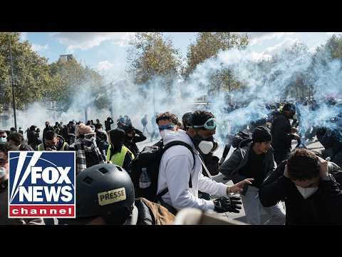 French police deploy tear gas, water cannons: 'Moment of CRISIS'